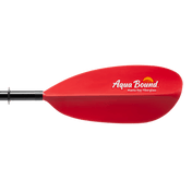 Manta Ray Fiberglass 4-Piece Snap-Button Kayak Paddle, Kayak Paddle, Aqua Bound, 200 cm Sunset Red at Festive Water Paddlesports
