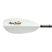 Manta Ray Hybrid 2-Piece Posi-Lok™ Kayak Paddle, Kayak Paddle, Aqua Bound, 200 cm White at Festive Water Paddlesports