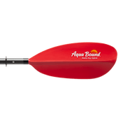 Manta Ray Hybrid 4-Piece Posi-Lok™ Kayak Paddle, Kayak Paddle, Aqua Bound, 200 cm Sunset Red at Festive Water Paddlesports