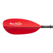 Manta Ray Hybrid 4-Piece Posi-Lok™ Kayak Paddle, Kayak Paddle, Aqua Bound, 200 cm Sunset Red at Festive Water Paddlesports