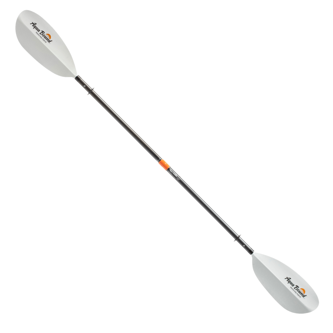 Manta Ray Hybrid 4-Piece Posi-Lok™ Kayak Paddle, Kayak Paddle, Aqua Bound, 200 cm Sunset Red at Festive Water Paddlesports