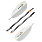 Manta Ray Hybrid 4-Piece Posi-Lok™ Kayak Paddle, Kayak Paddle, Aqua Bound, 200 cm White at Festive Water Paddlesports