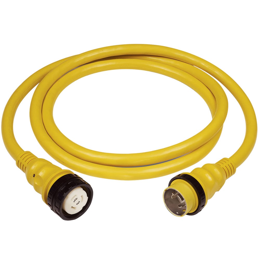 250V Shore Power Cable - 50' - Yellow [6152SPP], Shore Power, Marinco, , , at Festive Water Paddlesports