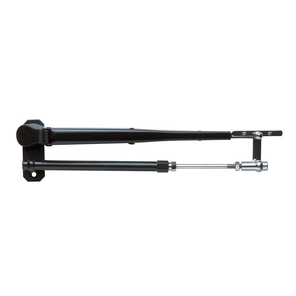 Marinco Wiper Arm Deluxe Black Stainless Steel Pantographic - 17" - 22" Adjustable [33037A], Windshield Wipers, Marinco, , , at Festive Water Paddlesports