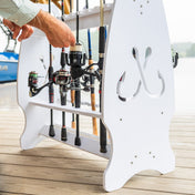 Marlin Fishing Rod Storage Stand | Holds up to 24 Rods, Freestanding, StoreYourBoard, , , at Festive Water Paddlesports