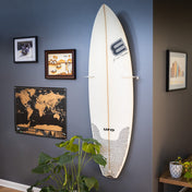 Maui Surfboard Display | Vertical Clear Rack | Holds 50 lbs, Wall Mounted, StoreYourBoard, , , at Festive Water Paddlesports