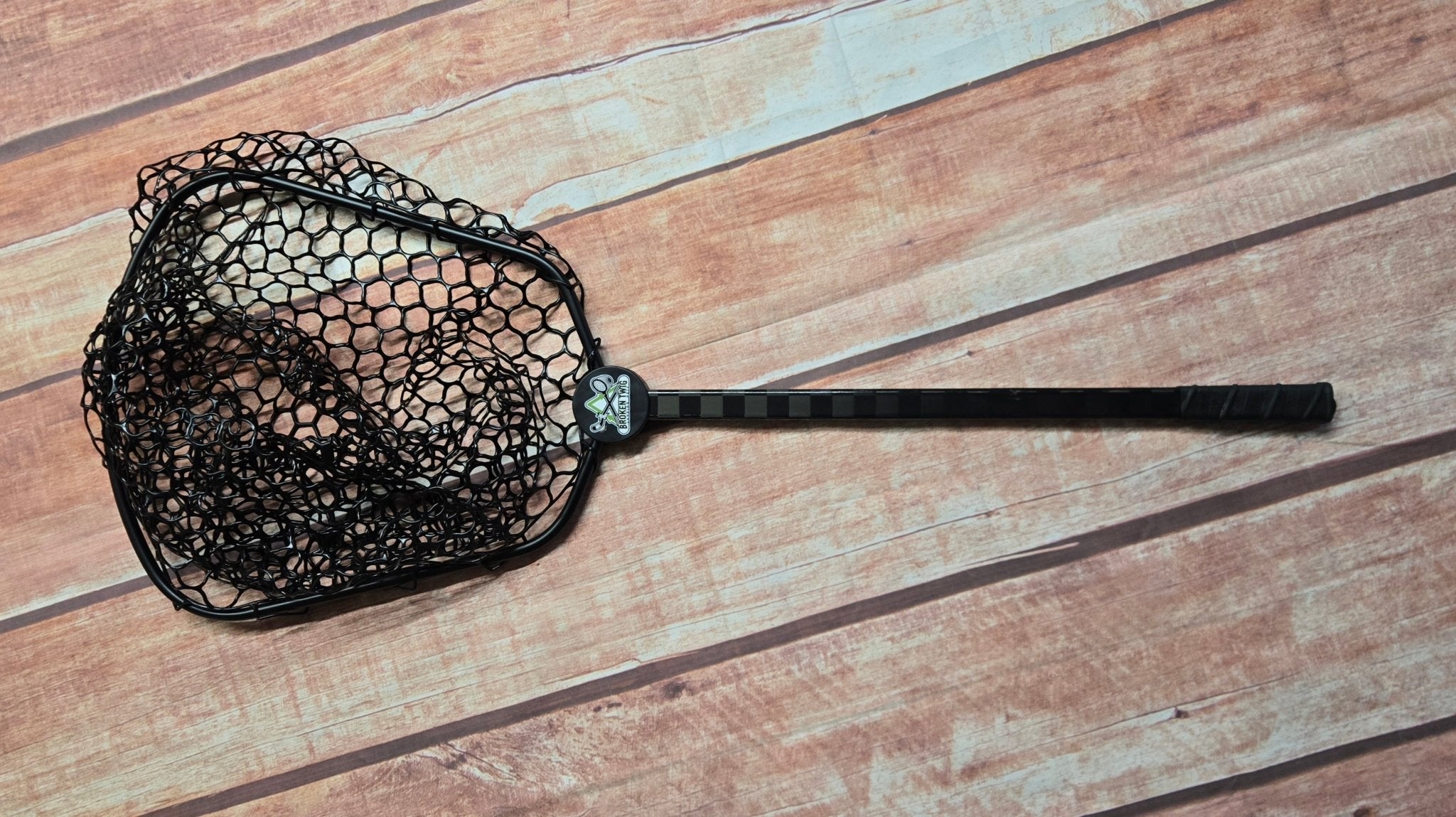 Medium Landing Net - Pro Stock Stick, Landing Nets, Broken Twig Landing Nets, at Festive Water Paddlesports