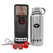 Mesh 30 oz Bottle Holder w/ Bottle, Accessories, Vibe Kayaks, at Festive Water Paddlesports