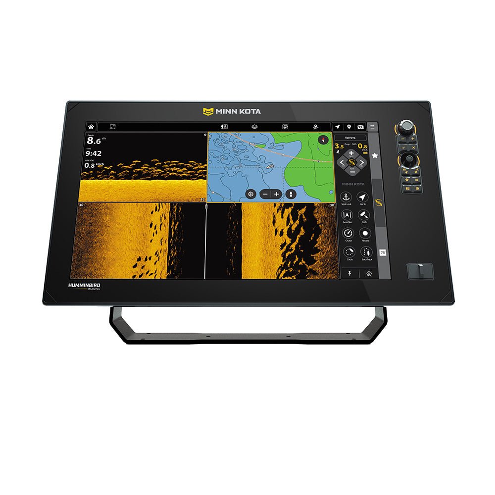 Minn Kota A19 MSI+ VX 19" GPS/Fishfinder w/Transom Mount Transducer [412480-1VX], GPS - Fishfinder Combos, Minn Kota, at Festive Water Paddlesports