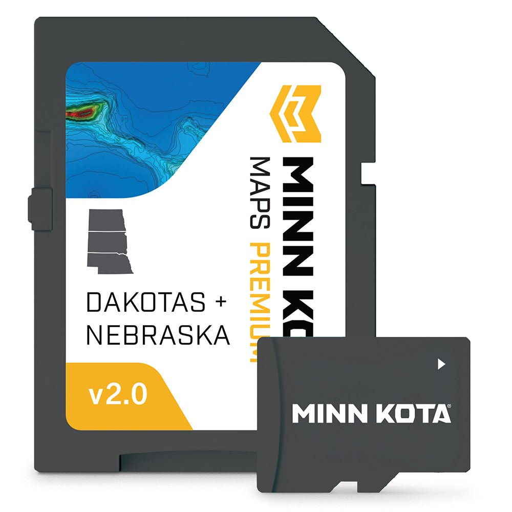 Minn Kota Maps Premium - Dakota + Nebraska v2.0 [602001-2], Humminbird, Minn Kota, at Festive Water Paddlesports