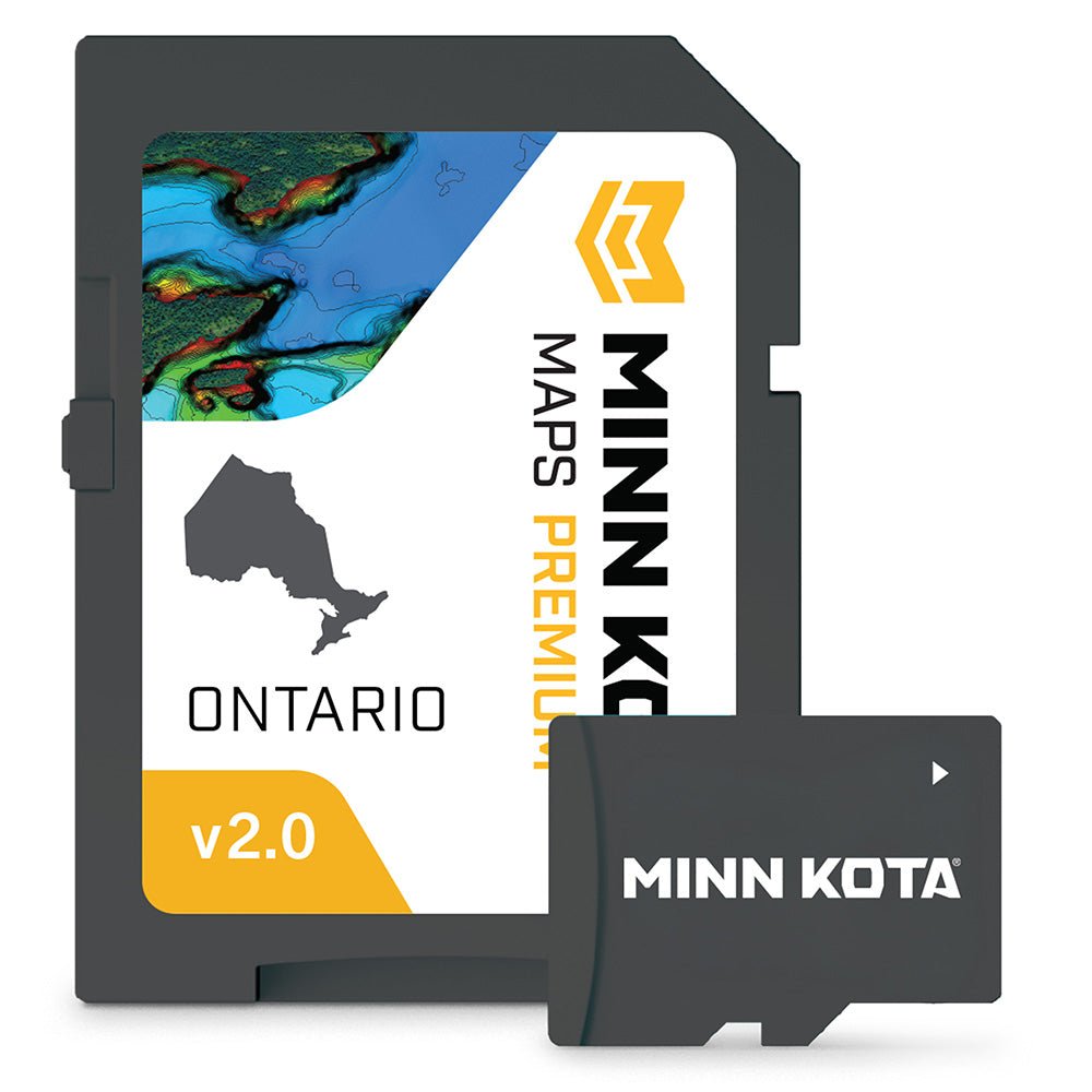 Minn Kota Maps Premium - Ontario v2.0 [602020-2], Humminbird, Minn Kota, at Festive Water Paddlesports