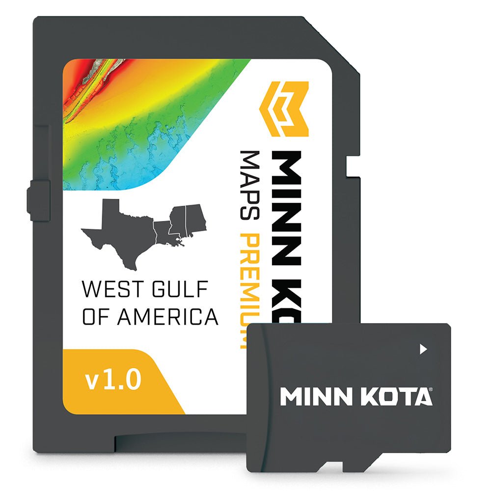 Minn Kota Maps Premium - West Gulf of America v1.0 [602026-1], Humminbird, Minn Kota, at Festive Water Paddlesports