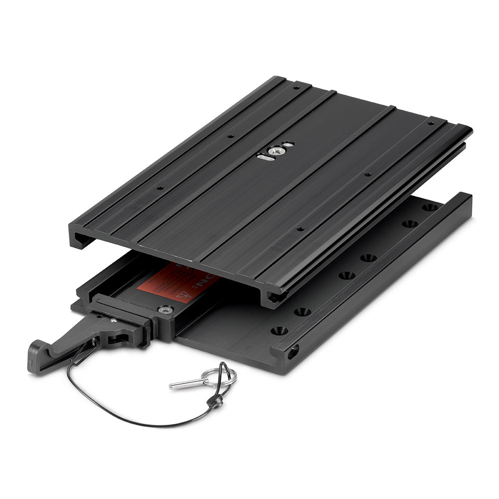 Minn Kota MKA-93 Aluminum Quick Release Bracket w/Cover - Black [1854093], Trolling Motor Accessories, Minn Kota, at Festive Water Paddlesports