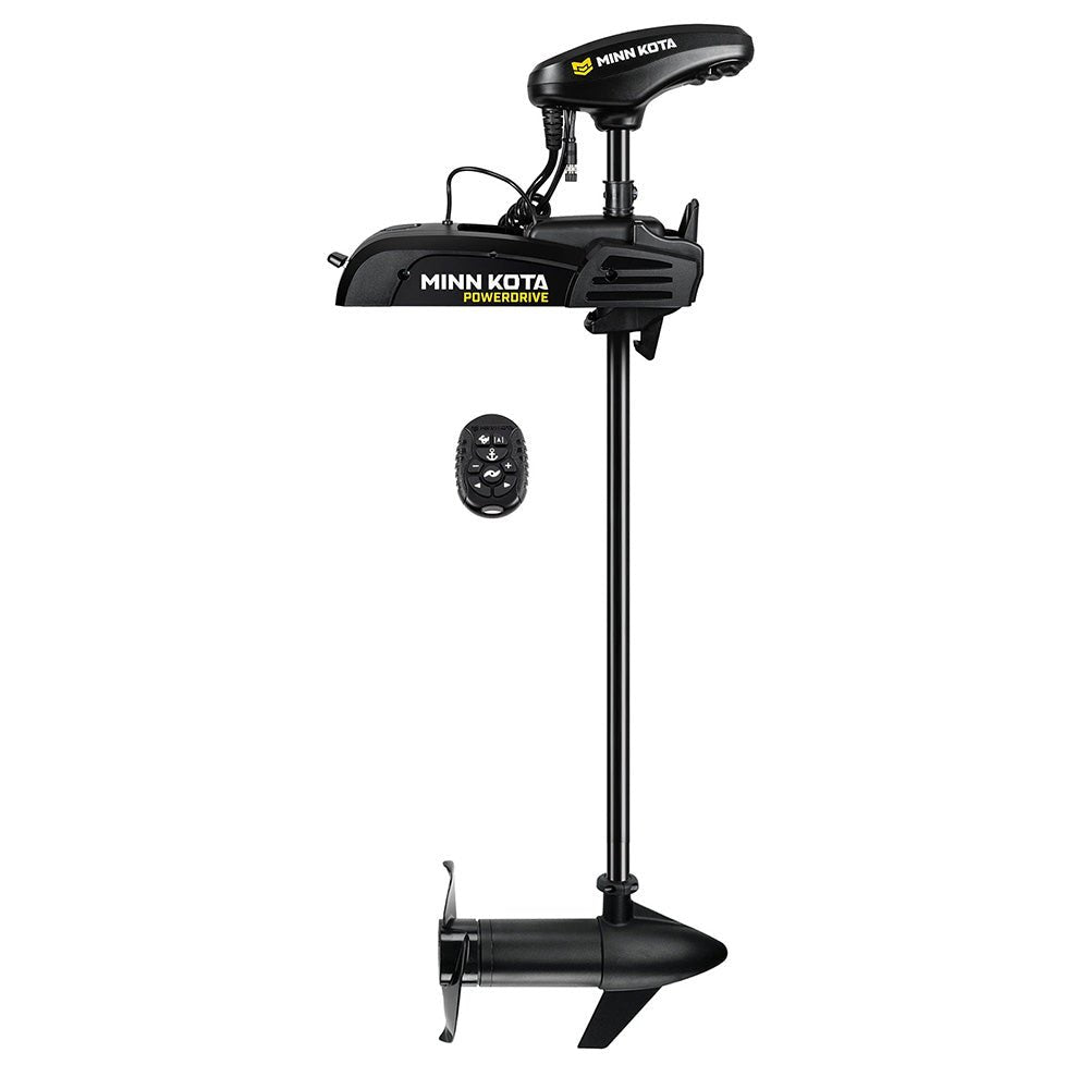 Minn Kota PowerDrive 55 Trolling Motor DSC/MR 54" 55lb, 12V w/Micro Remote [1358468], Trolling Motors, Minn Kota, at Festive Water Paddlesports