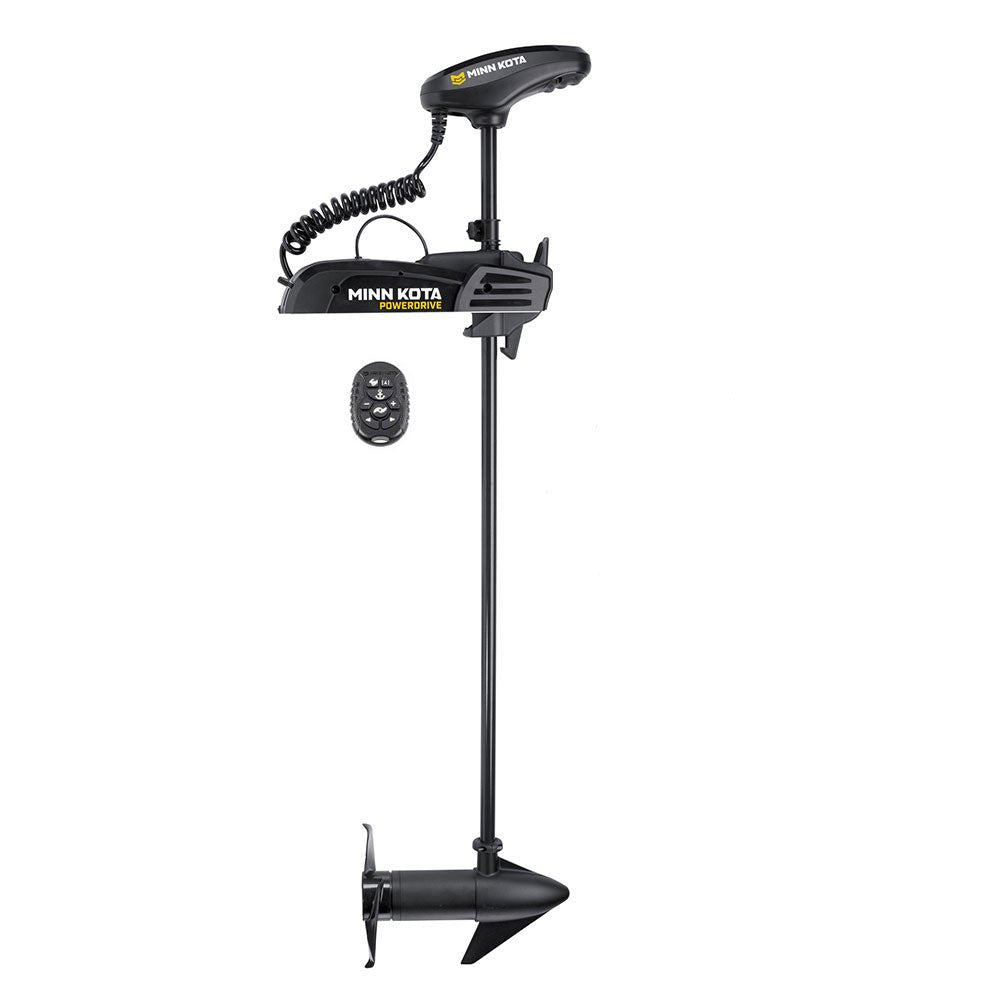 Minn Kota PowerDrive 55 Trolling Motor w/Micro Remote - Dual Spectrum CHIRP - 12V - 55LB - 54" *Remanufactured [1377621], Trolling Motors, Minn Kota, at Festive Water Paddlesports