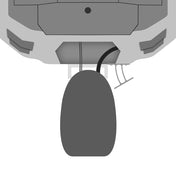 Minn Kota Raptor Direct Mount Angle Bracket - White [1810376], Anchoring Accessories, Minn Kota, , , at Festive Water Paddlesports