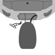 Minn Kota Raptor Jack Plate Adapter Bracket - Port - 2" Setback - 4" Rise - Black [1810361], Anchoring Accessories, Minn Kota, , , at Festive Water Paddlesports