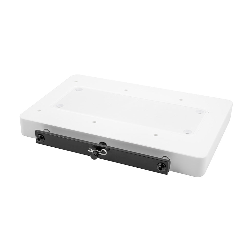 Minn Kota RTA-42 Composite Quick Release Bracket White [1854042], Trolling Motor Accessories, Minn Kota, at Festive Water Paddlesports