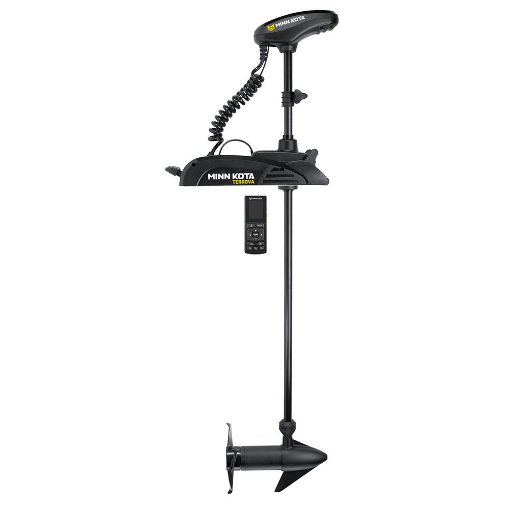 Minn Kota Terrova 55 Trolling Motor WR 12V, 55lb Thrust, 54" Shaft, Wireless Remote w/o Foot Pedal [1358301], Trolling Motors, Minn Kota, at Festive Water Paddlesports