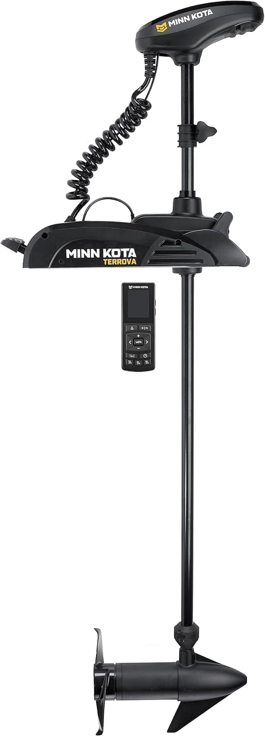 Minn Kota Terrova GPS 12v 55lb 40in Kayak Trolling Motor, Kayak Motor, Minn Kota, , , at Festive Water Paddlesports