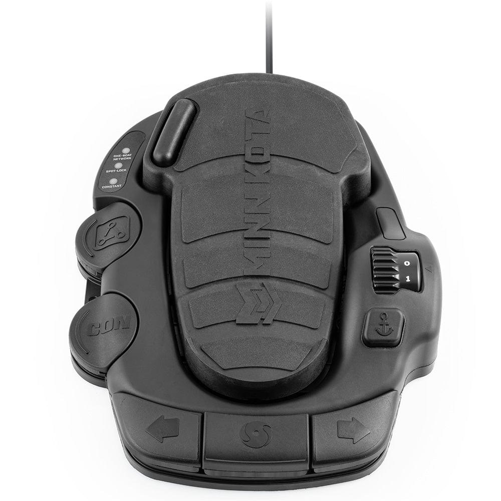 Minn Kota Terrova/Riptide Terrova QUEST Corded Foot Pedal [1866078], Trolling Motor Accessories, Minn Kota, , , at Festive Water Paddlesports