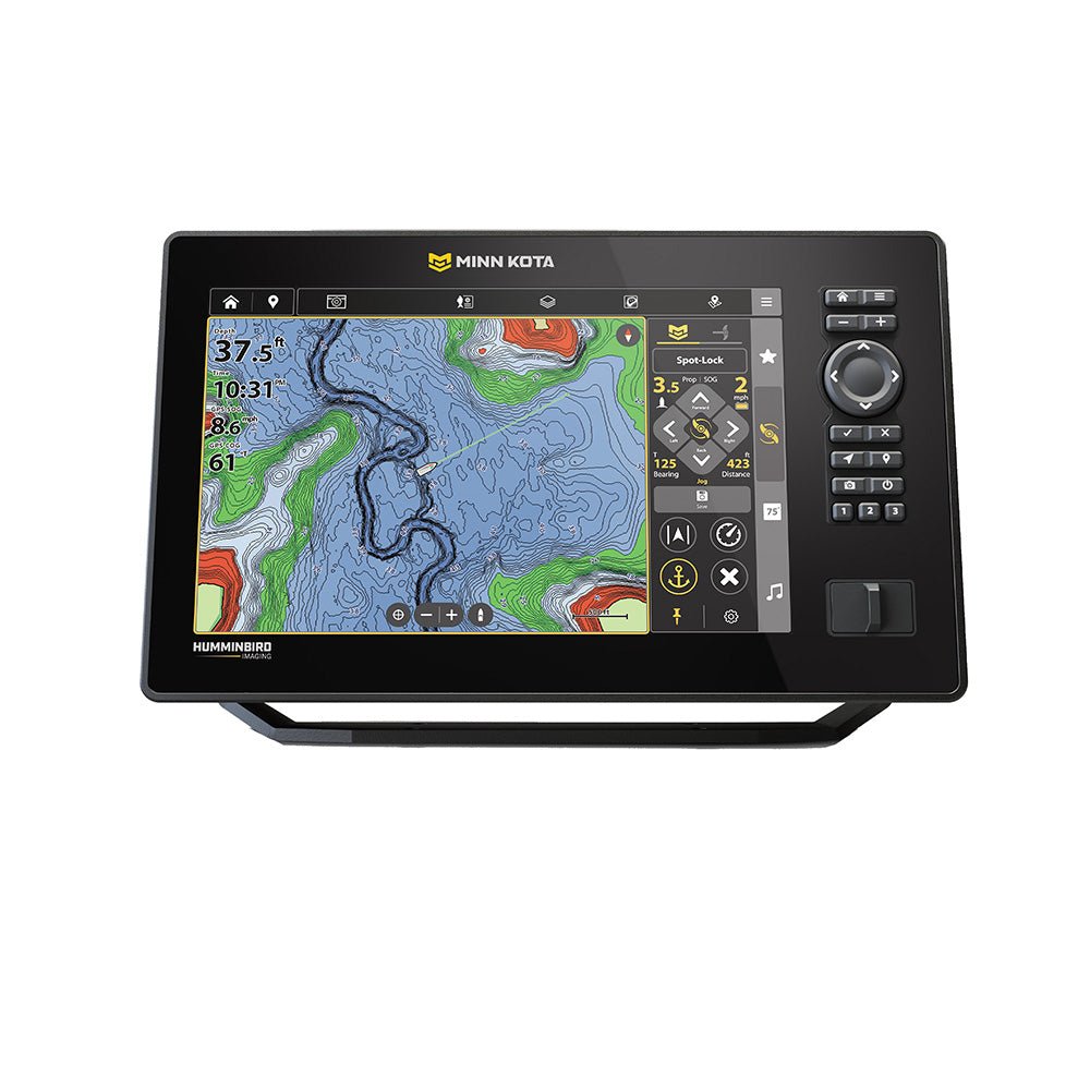 Minn Kota X10 CMSI+ VX 10" GPS/Fishfinder w/Transom Mount Transducer [412380-1VX], GPS - Fishfinder Combos, Minn Kota, at Festive Water Paddlesports