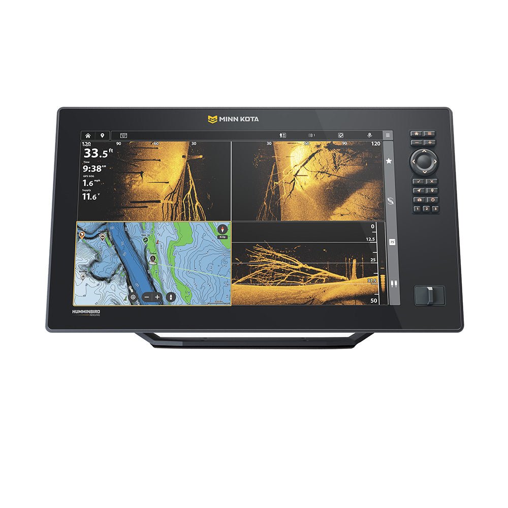 Minn Kota X16 CHO VX 16" GPS/Fishfinder w/o Transducer [412400-1VXCHO], GPS - Fishfinder Combos, Minn Kota, at Festive Water Paddlesports