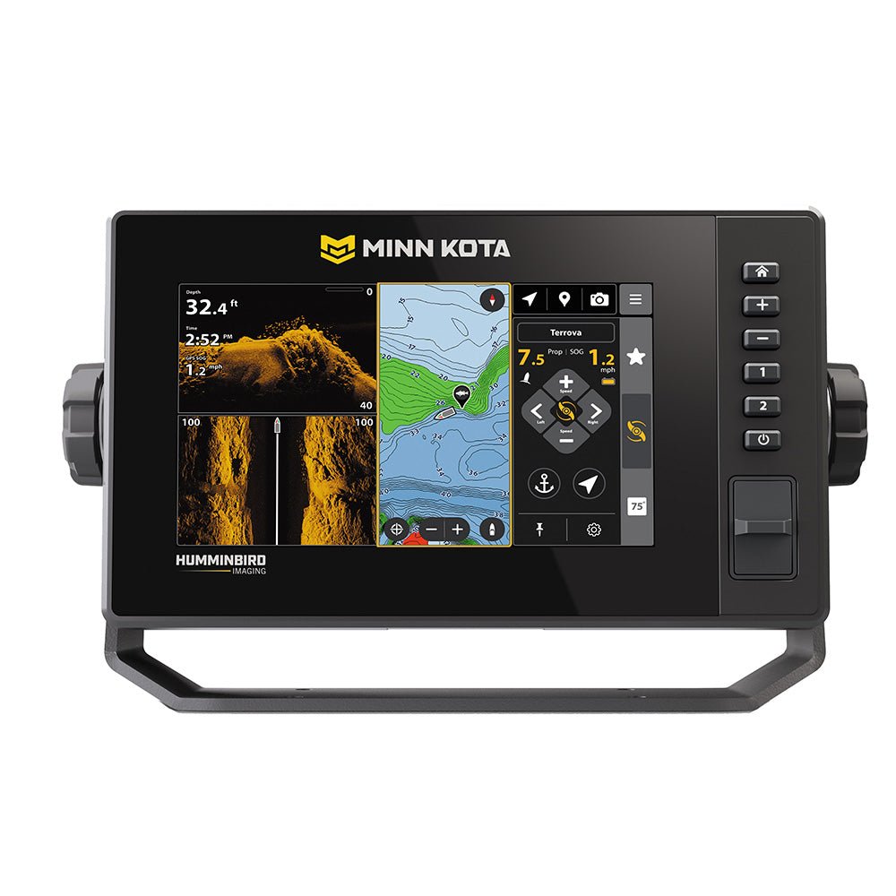 Minn Kota X7 CHO VX 7" GPS/Fishfinder w/o Transducer [412420-1VXCHO], GPS - Fishfinder Combos, Minn Kota, at Festive Water Paddlesports