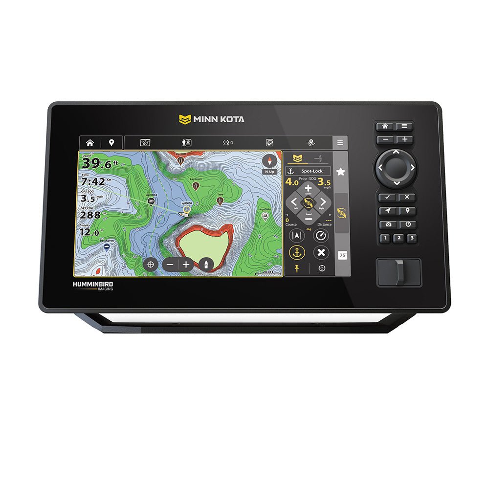 Minn Kota X9 CHO VX 9" GPS/Fishfinder w/o Transducer [412370-1VXCHO], GPS - Fishfinder Combos, Minn Kota, at Festive Water Paddlesports