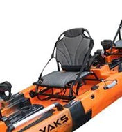 Modular Kayak Middle Section — Solo to Tandem Conversion, , ReelYaks, Raider Gray Black at Festive Water Paddlesports