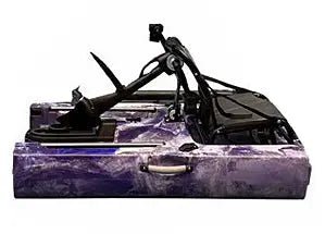 Modular Kayak Middle Section — Solo to Tandem Conversion, , ReelYaks, Rocket Army Green at Festive Water Paddlesports