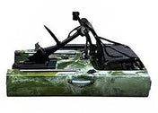 Modular Kayak Middle Section — Solo to Tandem Conversion, , ReelYaks, Rocket Army Green at Festive Water Paddlesports