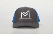MONSTER MARINE LITHIUM HAT, , Monster Marine Lithium, Dark Grey and Blue at Festive Water Paddlesports