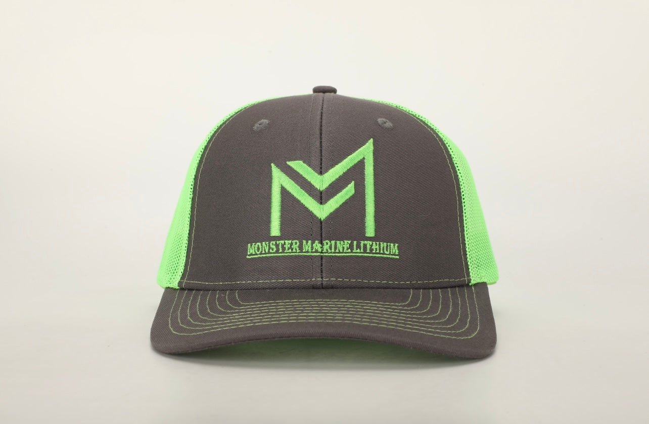 MONSTER MARINE LITHIUM HAT, , Monster Marine Lithium, Green at Festive Water Paddlesports