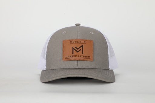 MONSTER MARINE LITHIUM HAT, , Monster Marine Lithium, Grey Leather at Festive Water Paddlesports