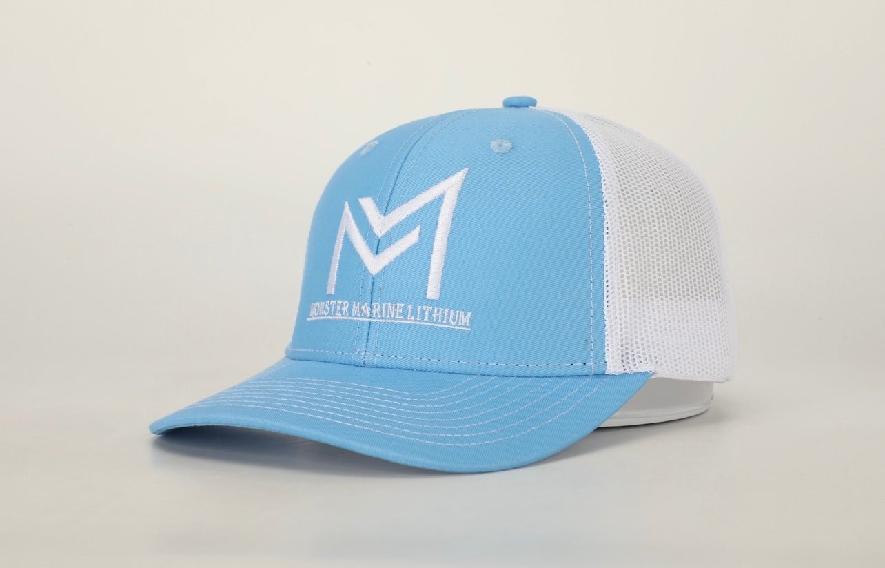 MONSTER MARINE LITHIUM HAT, , Monster Marine Lithium, Light Blue at Festive Water Paddlesports