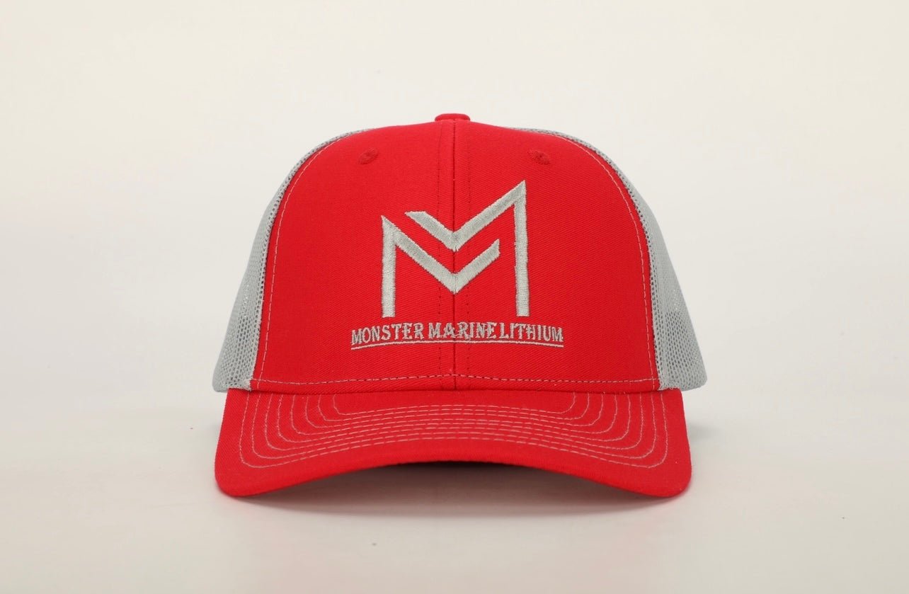MONSTER MARINE LITHIUM HAT, , Monster Marine Lithium, Red at Festive Water Paddlesports