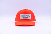 MONSTER MARINE LITHIUM HAT, , Monster Marine Lithium, Red White Rope at Festive Water Paddlesports