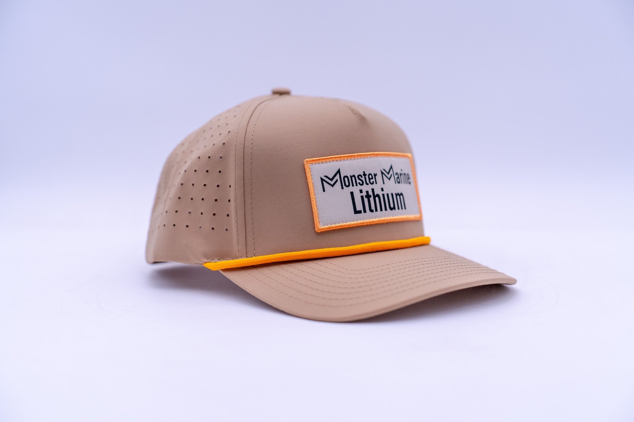 MONSTER MARINE LITHIUM HAT, , Monster Marine Lithium, Tan Orange Rope at Festive Water Paddlesports