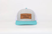 MONSTER MARINE LITHIUM HAT, , Monster Marine Lithium, Teal and Grey at Festive Water Paddlesports