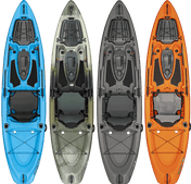 Native Falcon 11 Fishing Kayak, Fishing Kayak, Native Watercraft, Gray, , at Festive Water Paddlesports