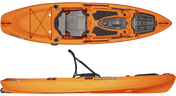 Native Falcon 11 Fishing Kayak, Fishing Kayak, Native Watercraft, Orange, , at Festive Water Paddlesports