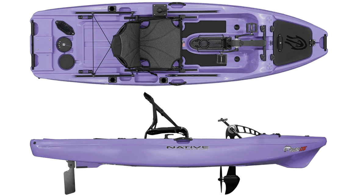 Native Slayer Propel 10 LTE Pedal Drive Kayak, Fishing Kayak, Native Watercraft, Moonrise at Festive Water Paddlesports