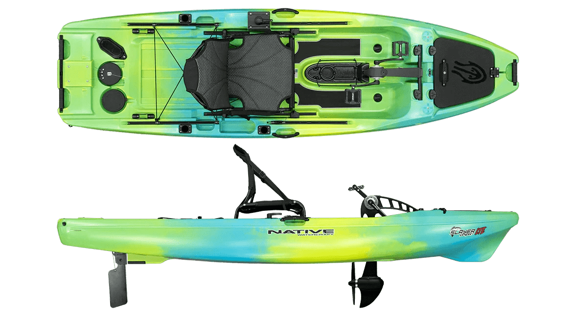 Native Slayer Propel 10 LTE Pedal Drive Kayak, Fishing Kayak, Native Watercraft, Sublime, , at Festive Water Paddlesports