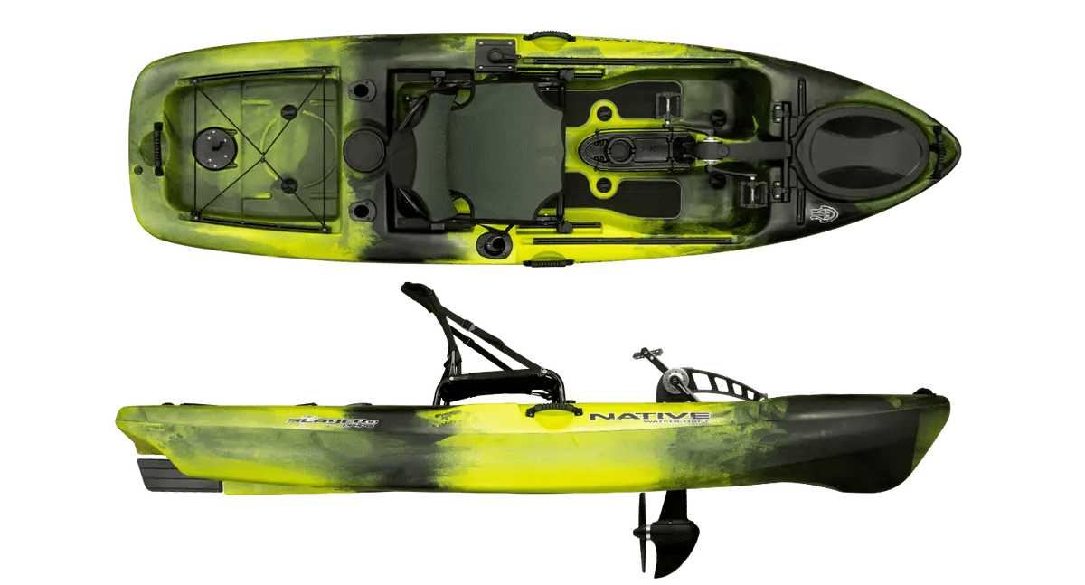 Native Slayer Propel 10 Pedal Kayak, Fishing Kayak, Native Watercraft, Gator Green, , at Festive Water Paddlesports