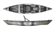 Native Ultimate FX 12 Hybrid Fishing Kayak, Fishing Kayak, Native Watercraft, Grey Goose, , at Festive Water Paddlesports