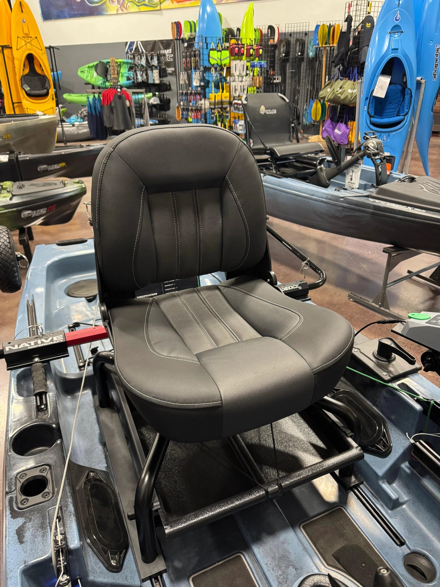 Native Watercraft Tempress ProBax Orthopedic Low - Back Seat, Kayak Accessories, Native Watercraft, , , at Festive Water Paddlesports