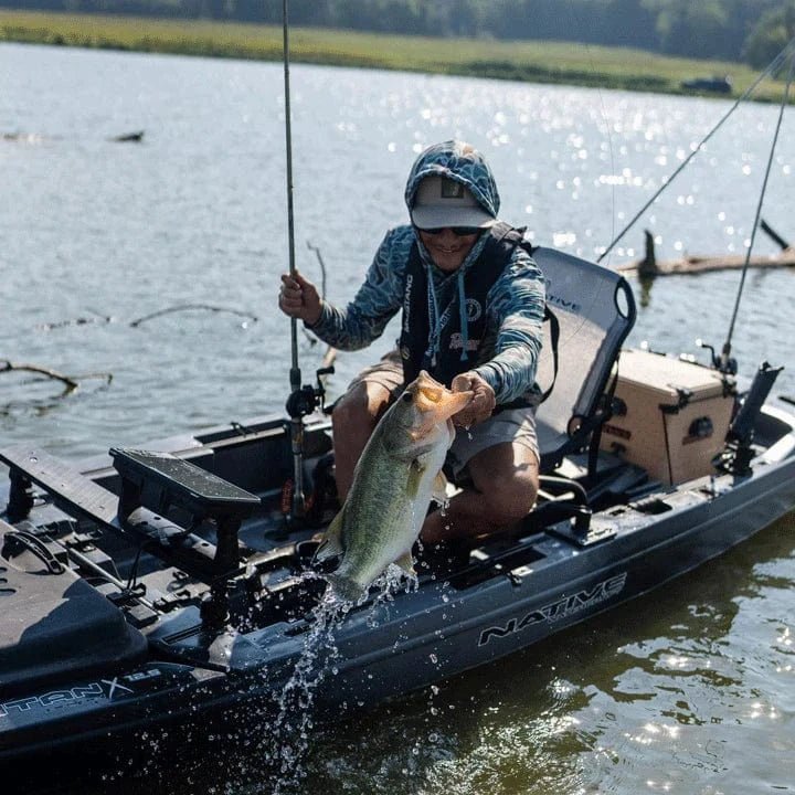 Native Watercraft Titan X Propel 12.5 Fishing Kayak, Fishing Kayak, Native Watercraft, Wavestrike (Demo), , at Festive Water Paddlesports