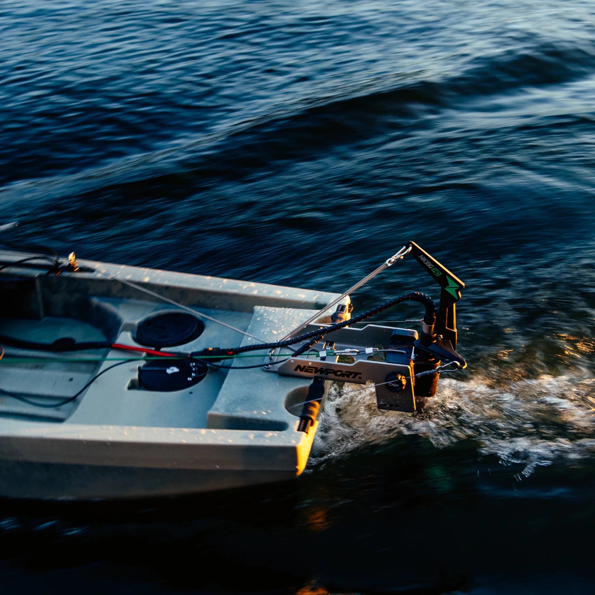 NK180 HD Electric Kayak Motor, Kayak Motor, Newport Wholesale, at Festive Water Paddlesports