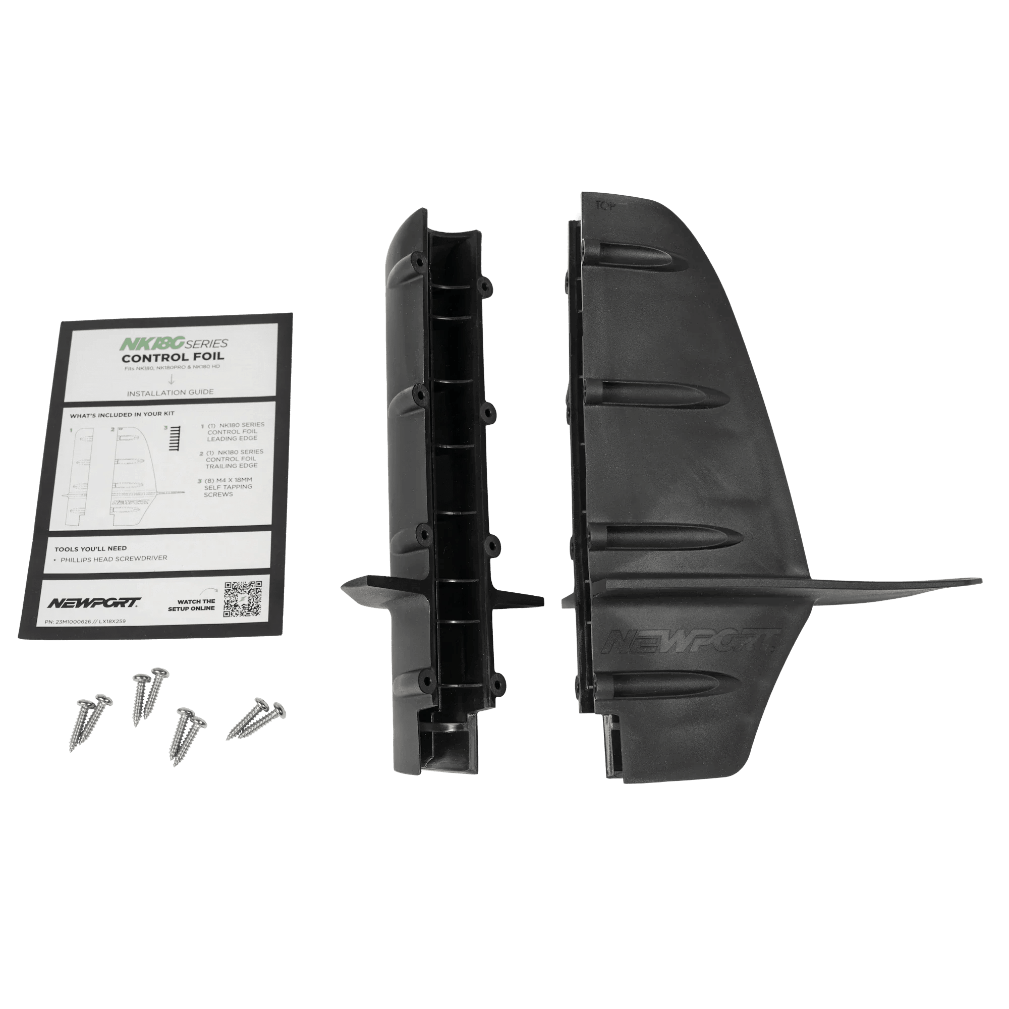 NK180 Series Control Foil, NK Accessory, Newport Wholesale, at Festive Water Paddlesports